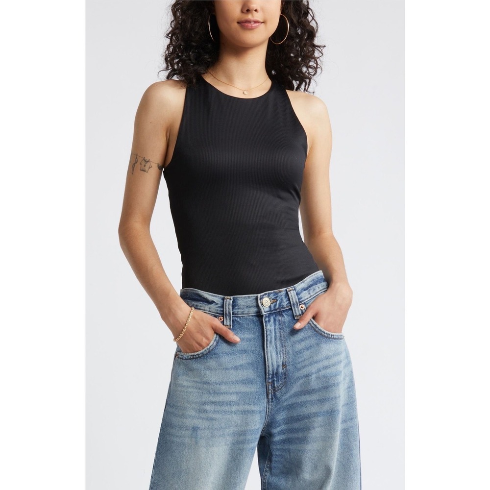 Bp. ‎ Butter Tank Black Bodysuit Size XS